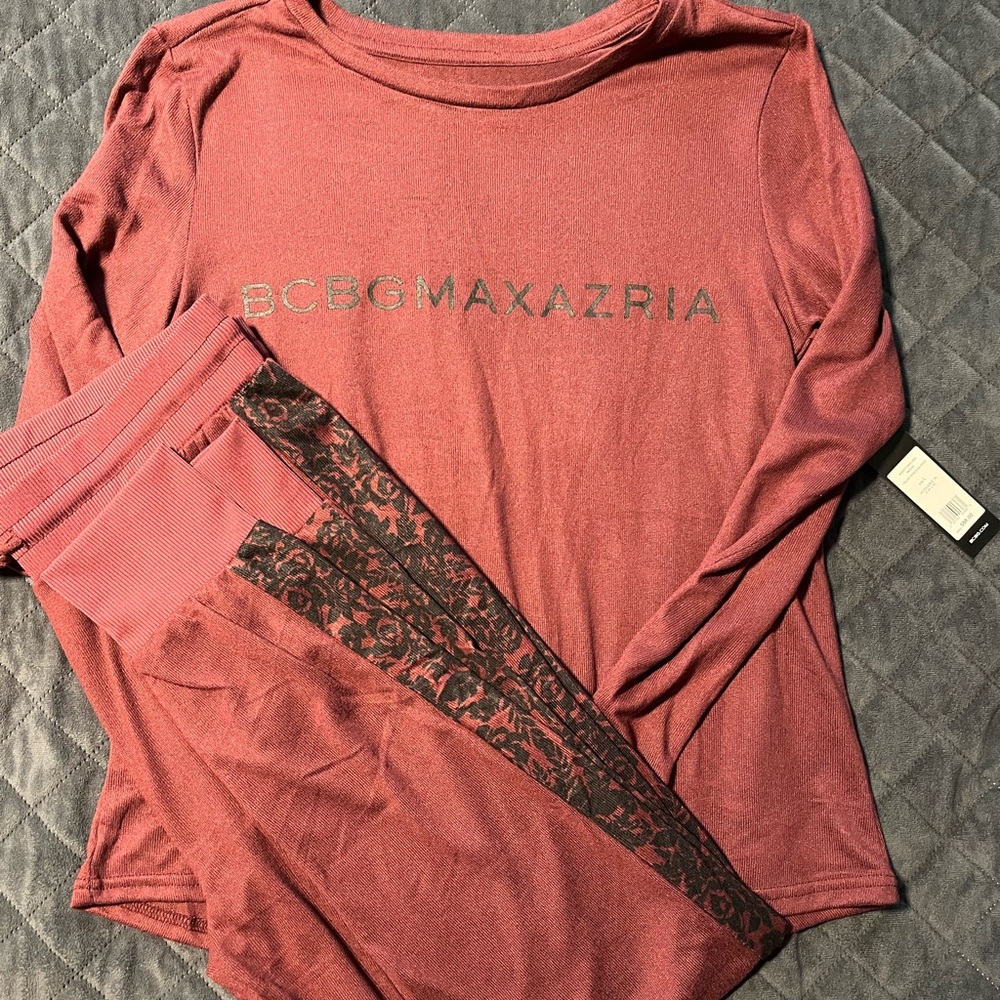 Maroon Pajama set